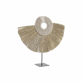 Figura Decorativa DKD Home Decor Natural Preto Ferro Jute Étnico (55 x 12 x 53 cm) de DKD Home Decor, Adornos - Ref: S3029184...