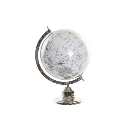 Globe DKD Home Decor White Grey Silver PVC Aluminium 27 x 25 x 38 cm by DKD Home Decor, Geography - Ref: S3029188, Price: 38,...