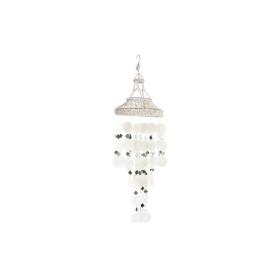 Decoração Suspensa DKD Home Decor Branco Creme 20 x 20 x 70 cm Boho de DKD Home Decor, Adornos - Ref: S3029257, Preço: 23,84 ...