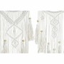 Decorazione pensile DKD Home Decor 25 x 1 x 93 cm Marrone Bianco (2 Unità) di DKD Home Decor, Soprammobili - Rif: S3029303, P...