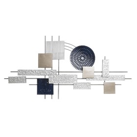 Décoration murale DKD Home Decor Gris Bleu Métal Moderne (120 x 5,7 x 59 cm) de DKD Home Decor, Objets de décoration - Réf : ...