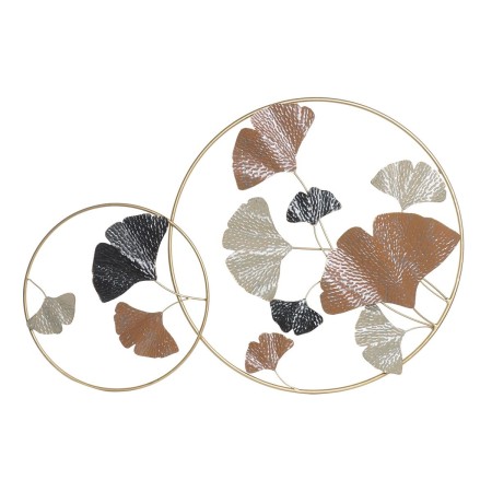 Decoração de Parede DKD Home Decor Dourado Metal Terracota Folha de planta (103,5 x 7 x 67 cm) | Tienda24 - Global Online Shop Tienda24.eu