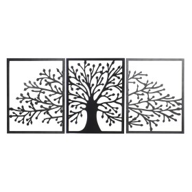 Decoración de Pared DKD Home Decor Negro Árbol Cottage 141 x 1,3 x 61 cm de DKD Home Decor, Adornos - Ref: S3029417, Precio: ...