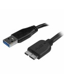 USB Cable to Micro USB Startech USB3AUB50CMS Black | Tienda24 Tienda24.eu