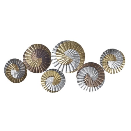 Decoração de Parede DKD Home Decor Metal Multicolor Oriental Espirais (104 x 4,5 x 43 cm) de DKD Home Decor, Adornos - Ref: S...