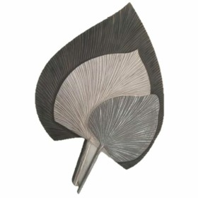 Wall Decoration DKD Home Decor Grey MDF Wood Leaf of a plant (59 x 2 x 91 cm) by DKD Home Decor, Ornaments - Ref: S3029481, P...