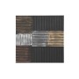 Décoration murale DKD Home Decor Noir Doré Glamour Moderne Bois MDF (91 x 3 x 91 cm) | Tienda24 - Global Online Shop Tienda24.eu