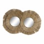 Wall mirror DKD Home Decor Crystal Jute (117 x 6 x 77 cm) by DKD Home Decor, Wall-Mounted Mirrors - Ref: S3029564, Price: 94,...