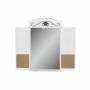 Specchio da parete DKD Home Decor Specchio Nero Legno Finestre Bianco (60 x 7 x 94 cm) di DKD Home Decor, Specchi da parete -...