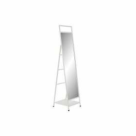 Specchio da terra DKD Home Decor Bianco Metallo Specchio Rettangolare 30 x 40 cm 39 x 40 x 160 cm di DKD Home Decor, Specchi ...