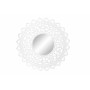 Specchio da parete DKD Home Decor Cristallo Bianco Mandala Legno MDF Decapaggio (90 x 2,5 x 90 cm) di DKD Home Decor, Specchi...