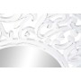 Wall mirror DKD Home Decor Crystal White Mandala MDF Wood Stripped (90 x 2,5 x 90 cm) by DKD Home Decor, Wall-Mounted Mirrors...