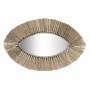 Miroir mural DKD Home Decor Verre Naturel Jute (54 x 3 x 34 cm) de DKD Home Decor, Miroirs muraux - Réf : S3029638, Prix : 39...