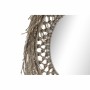 Wall mirror DKD Home Decor Crystal Natural Rope (60 x 4 x 60 cm) | Tienda24 - Global Online Shop Tienda24.eu