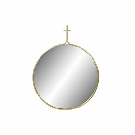 Wall mirror DKD Home Decor Mirror Golden Metal (72 x 2 x 91,5 cm) by DKD Home Decor, Wall-Mounted Mirrors - Ref: S3029643, Pr...