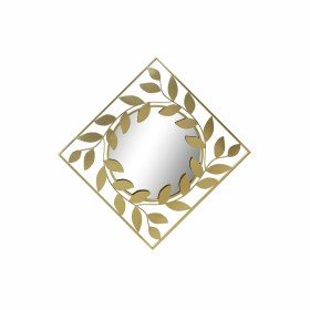 Wall mirror DKD Home Decor 80 x 2,5 x 80 cm Golden Metal Wood Arab | Tienda24 - Global Online Shop Tienda24.eu