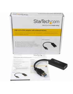 Adaptador USB a SATA para Disco Duro Startech USB3S2SAT3CB