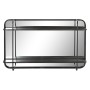 Espejo de pared DKD Home Decor Negro Metal (80 x 12 x 50 cm) de DKD Home Decor, Espejos de pared - Ref: S3029687, Precio: 117...