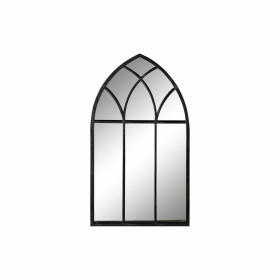 Wall mirror DKD Home Decor Black Metal Window 36 x 2 x 65 cm (65 Pieces) by DKD Home Decor, Wall-Mounted Mirrors - Ref: S3029...