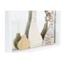 Espejo de pared DKD Home Decor Cristal Natural Blanco 30 x 4 x 40 cm Madera MDF Cottage (2 Unidades) de DKD Home Decor, Espej...