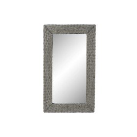 Miroir mural Alexandra House Living Blanc Marron Bois MDF 1 x 62 x 42 cm | Tienda24 - Global Online Shop Tienda24.eu