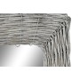 Espejo de pared DKD Home Decor Espejo Gris Mimbre Cottage (43 x 4 x 133 cm) (43 x 4 x 132 cm) de DKD Home Decor, Espejos de p...