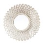 Espelho de parede DKD Home Decor Cristal Branco Madeira MDF Decapé (90 x 2,5 x 90 cm) de DKD Home Decor, Espelhos de parede -...