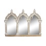 Miroir mural DKD Home Decor Blanc Naturel Bois de manguier Indien 76 x 3,8 x 55,8 cm de DKD Home Decor, Miroirs muraux - Réf ...