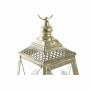 Lantern DKD Home Decor Crystal Golden Metal (18 x 18 x 36 cm) by DKD Home Decor, Candelabras and candle holders - Ref: S30298...