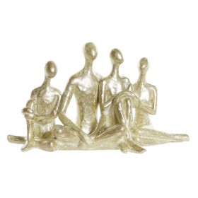 Figurine Décorative DKD Home Decor Doré Famille 21 x 8 x 12 cm de DKD Home Decor, Objets de décoration - Réf : S3029826, Prix...