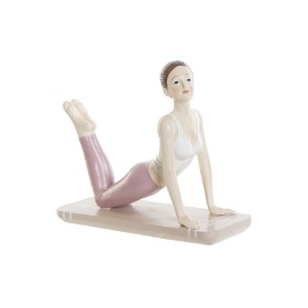 Statua Decorativa DKD Home Decor Rosa Yoga Scandi 16 x 6 x 13 cm di DKD Home Decor, Soprammobili - Rif: S3029833, Prezzo: 11,...