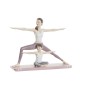 Figurine Décorative DKD Home Decor 24 x 6,5 x 19,5 cm Scandi Rose Yoga de DKD Home Decor, Objets de décoration - Réf : S30298...