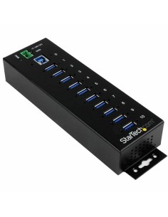 USB Hub Unitek PERUTKHUB0049 RGB Aluminium | Tienda24 Tienda24.eu