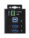 Hub USB Startech ST1030USBM Schwarz | Tienda24 Tienda24.eu