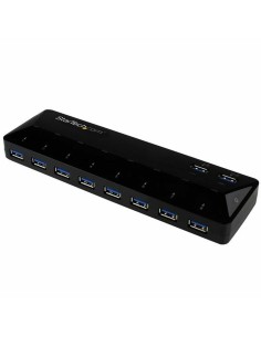 Hub USB Conceptronic HUBBIES12B Preto (1 Unidade) | Tienda24 Tienda24.eu