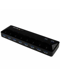 Hub USB Startech HB30C5A2CST Preto | Tienda24 Tienda24.eu