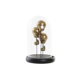 Figura Decorativa DKD Home Decor Negro Dorado 14 x 14 x 22 cm de DKD Home Decor, Adornos - Ref: S3029894, Precio: 26,35 €, De...