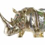 Decorative Figure DKD Home Decor Golden Resin Multicolour Rhinoceros (55 x 17,5 x 25 cm) | Tienda24 - Global Online Shop Tienda24.eu