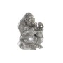 Figura Decorativa DKD Home Decor Plateado Resina Gorila (38,5 x 33 x 43,5 cm) de DKD Home Decor, Adornos - Ref: S3029927, Pre...