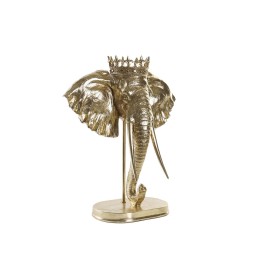 Figura Decorativa DKD Home Decor 49 x 26,5 x 57 cm Elefante Dourado Colonial de DKD Home Decor, Adornos - Ref: S3029943, Preç...