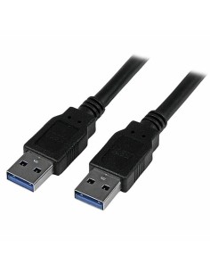 Cable USB a Micro USB Startech USB3AUB50CMB Negro | Tienda24 Tienda24.eu