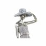 Decorative Figure DKD Home Decor Lady Silver Bicycle Metal Resin (27,5 x 9,5 x 34,5 cm) by DKD Home Decor, Ornaments - Ref: S...