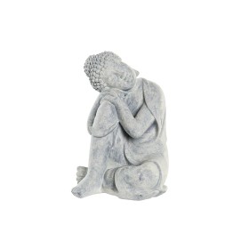 Deko-Figur DKD Home Decor Grau Hellgrau Buddha Orientalisch 18 x 14 x 23 cm von DKD Home Decor, Ornamente - Ref: S3029981, Pr...