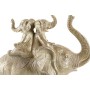 Statua Decorativa DKD Home Decor 24 x 10 x 25,5 cm Elefante Dorato Coloniale di DKD Home Decor, Soprammobili - Rif: S3029996,...