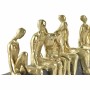 Figurine Décorative DKD Home Decor Doré Résine Gris foncé Personnes Moderne (45,3 x 6,8 x 13,7 cm) de DKD Home Decor, Objets ...