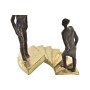 Decorative Figure DKD Home Decor Golden Resin Dark grey Staircase Modern (14 x 14 x 41,5 cm) by DKD Home Decor, Ornaments - R...