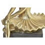 Deko-Figur DKD Home Decor Gold Harz Dunkelgrau Ballett-Tänzerin (21,5 x 23 x 32 cm) von DKD Home Decor, Ornamente - Ref: S303...