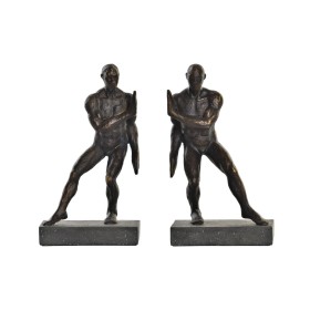 Bookend DKD Home Decor Copper Resin Men (14 x 8,4 x 25 cm) by DKD Home Decor, Bookends - Ref: S3030010, Price: 42,16 €, Disco...