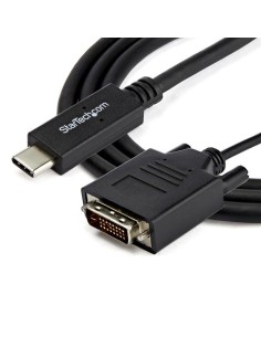 Adaptador USB C a DisplayPort Startech CDP2DP142MBD (2 m) Negro | Tienda24 Tienda24.eu