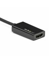 Adaptador DisplayPort a HDMI Startech DP2HD4K60S Negro | Tienda24 Tienda24.eu